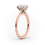 Load image into Gallery viewer, 2 CT Marquise Lab Grown Solitaire Engagement Ring