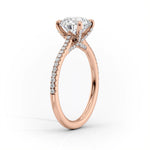 Load image into Gallery viewer, 3 CT Marquise Lab Grown Diamond Pave Engagement Ring