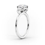 Load image into Gallery viewer, Unique Three Stone 2 CT Marquise Lab Grown Engagement Ring