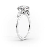 Load image into Gallery viewer, Solitaire Marquise Diamond Engagement Ring Lab Grown Diamond Wedding Ring