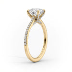 Load image into Gallery viewer, 3 CT Marquise Lab Grown Diamond Pave Engagement Ring