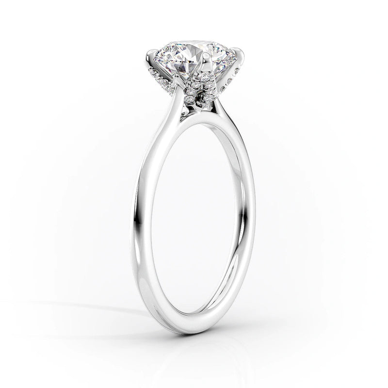 2 CT Marquise Lab Grown Solitaire Engagement Ring