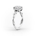 Load image into Gallery viewer, 2 CT Marquise Cut Moissanite Spilt Band Engagement Ring