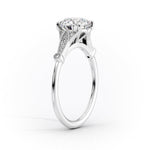 Load image into Gallery viewer, 3 CT Marquise Lab Grown Diamond Unique Engagement Ring