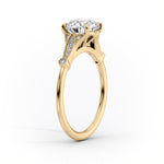 Load image into Gallery viewer, 3 CT Marquise Lab Grown Diamond Unique Engagement Ring