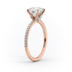 Load image into Gallery viewer, 2 CT Marquise Lab Grown Diamond Unique Engagement Ring