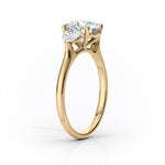 Load image into Gallery viewer, 2 CT Marquise Lab Grown Three Stone Engagement Ring