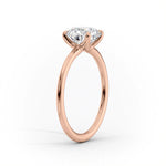 Load image into Gallery viewer, Marquise Cut Moissanite Diamond Classic Solitaire Engagement Ring
