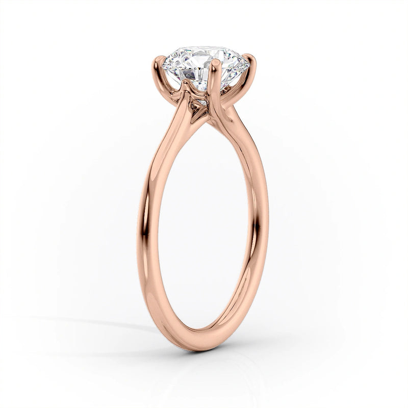 1 CT Marquise Moissanite Solitaire Ring