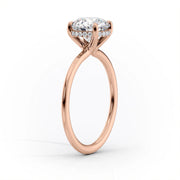 2.50 CT Marquise Cut Solitaire Moissanite Engagement Ring