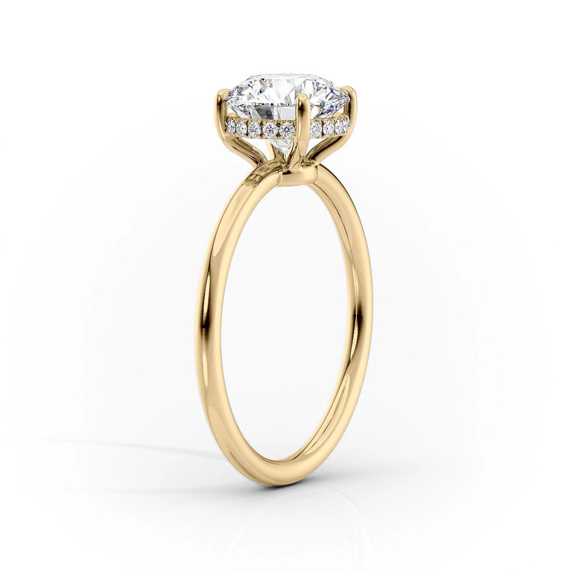 1.50 CT Marquise Cut Solitaire Moissanite Engagement Ring For Her