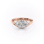 Load image into Gallery viewer, 1.00 CT Marquise Cut  Moissanite Solitaire Engagement Ring For Her