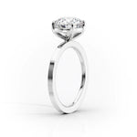 Load image into Gallery viewer, 2.5 CT Oval Cut Solitaire Moissanite Diamond Ring