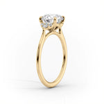 Load image into Gallery viewer, 2.5 CT Round Cut Moissanite Diamond Ring