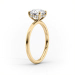 Load image into Gallery viewer, 2.5 CT Round Cut Classic Hidden Halo Moissanite Diamond Wedding Ring