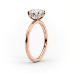 Load image into Gallery viewer, 2.5 CT Round Cut Classic Hidden Halo Moissanite Diamond Wedding Ring